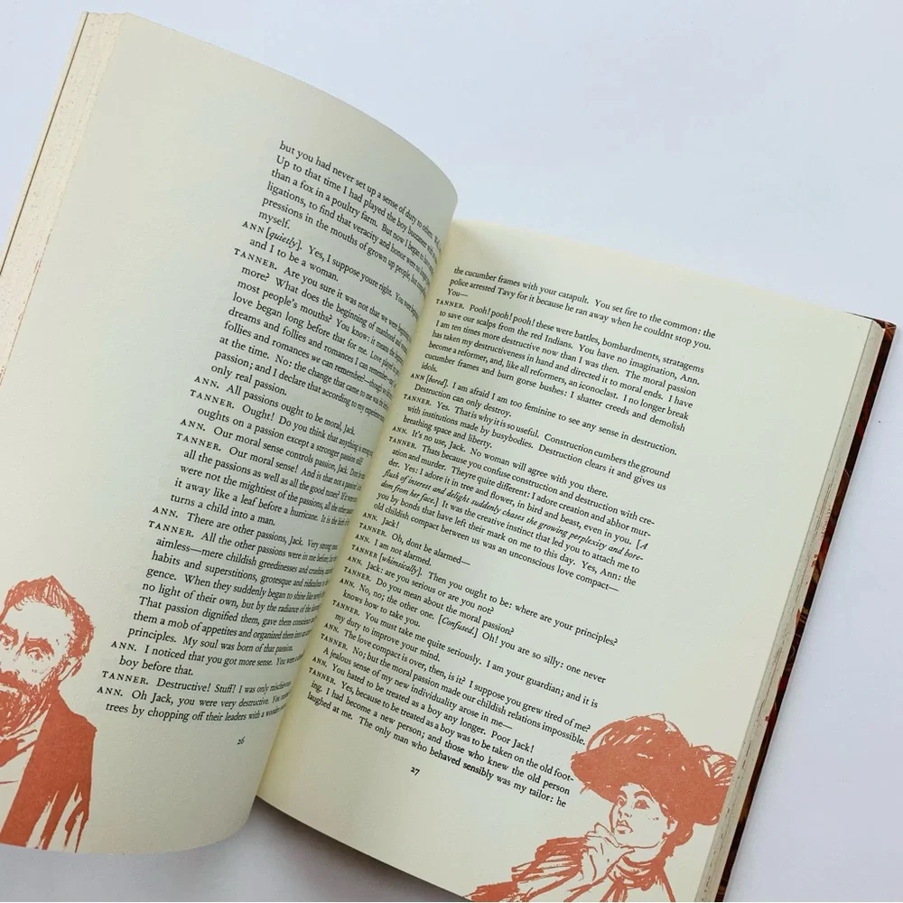 Man and Superman by George Bernard Shaw produced by The Heritage Press Book - Picture 14 of 16